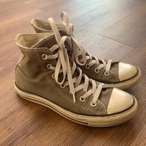 Gray Hightop All Star Converse